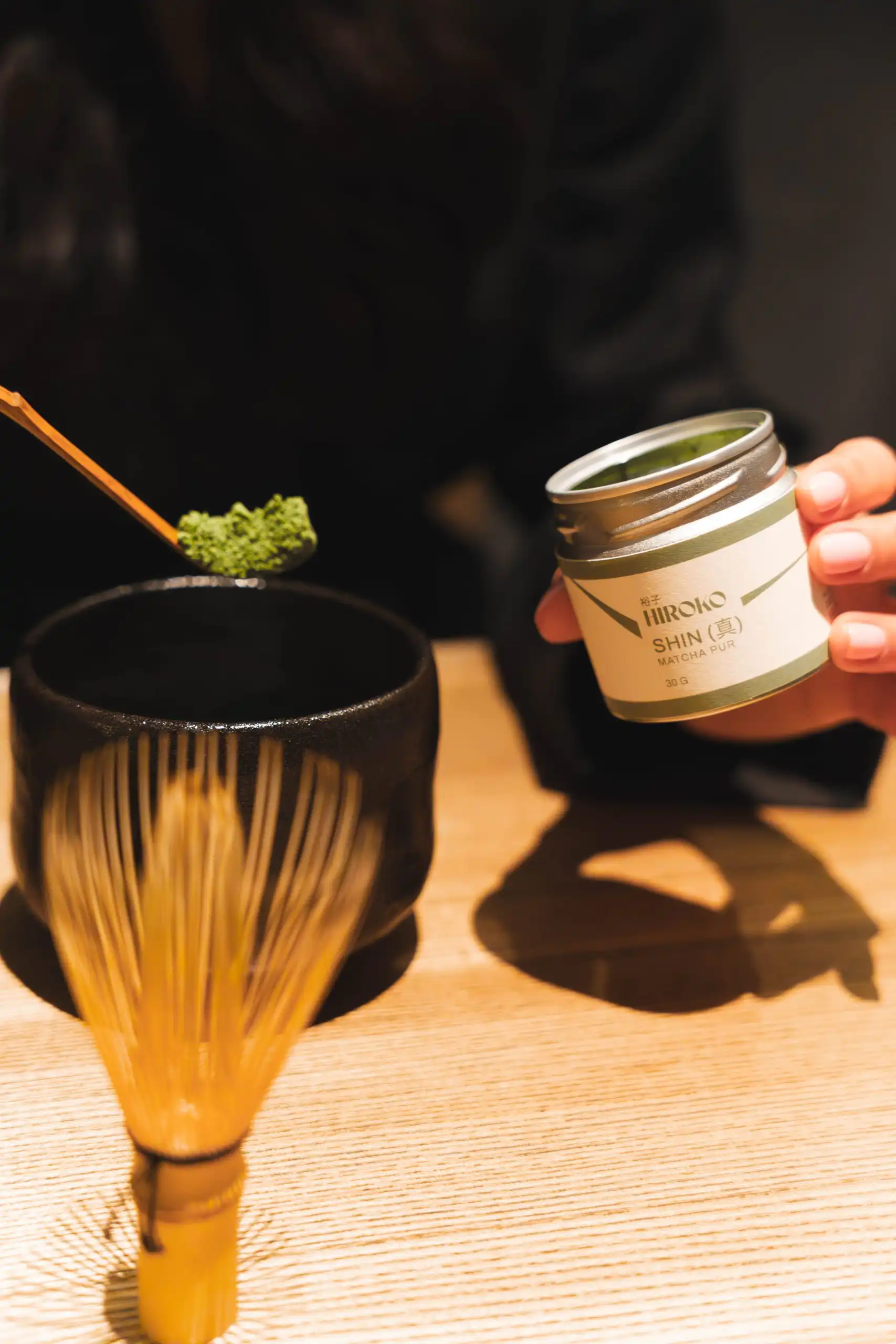 Cuillère en bambou pour le thé matcha - Chashaku 100% japonais – Image 2